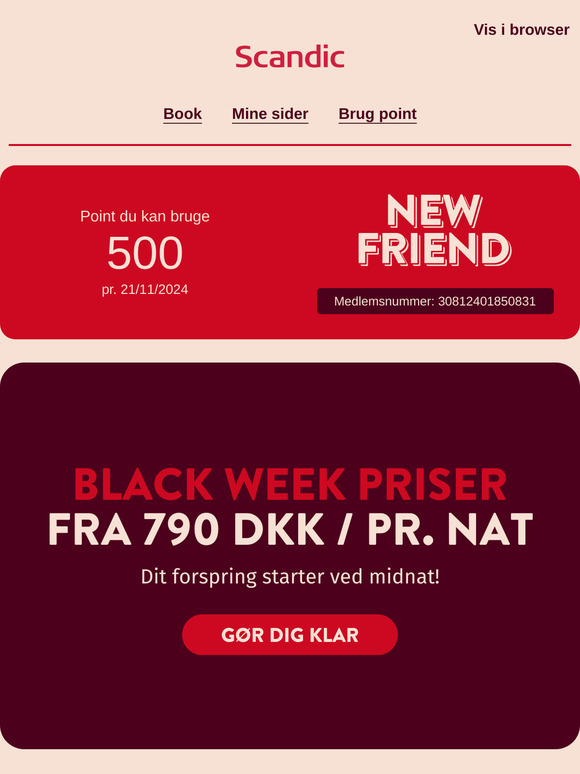 Dit Black Week-forspring begynder snart!