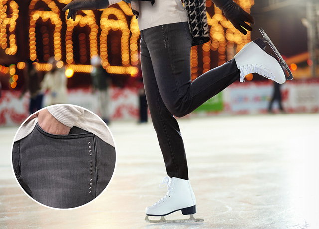 143655 VIA MILANO Thermo-Jeans