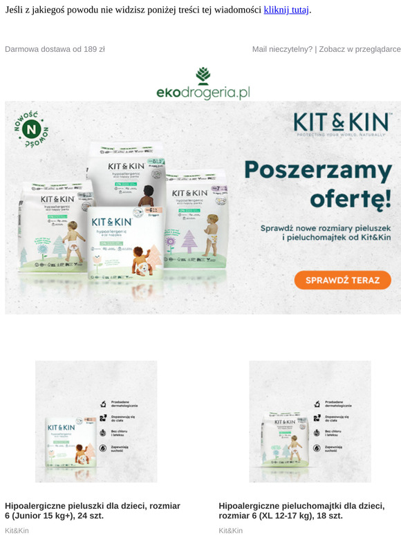 💥 Nowe, większe rozmiary pieluszek i pieluchomajtek 🩲