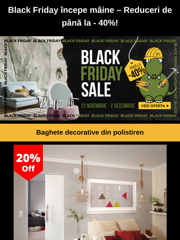 🔔 Black Friday începe mâine!