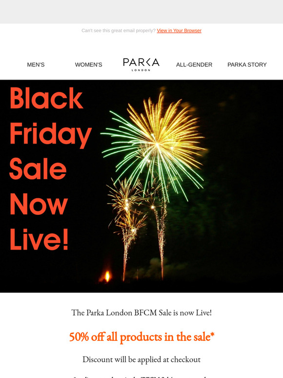 Black Friday Sale Is Now Live!
