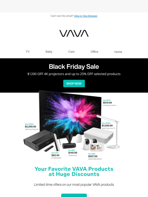 🎉Save Up to 25%: Black Friday Sales Start Now💥