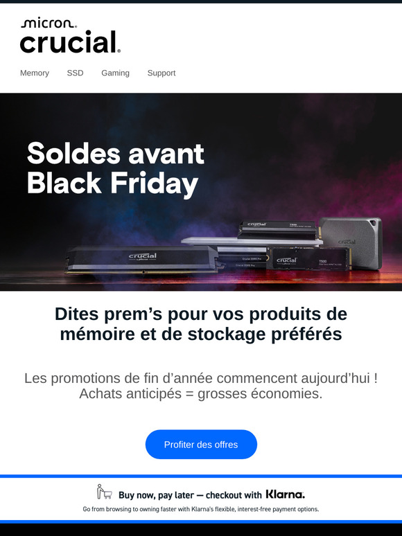 Bénéficiez d’un accès anticipé dès aujourd’hui !