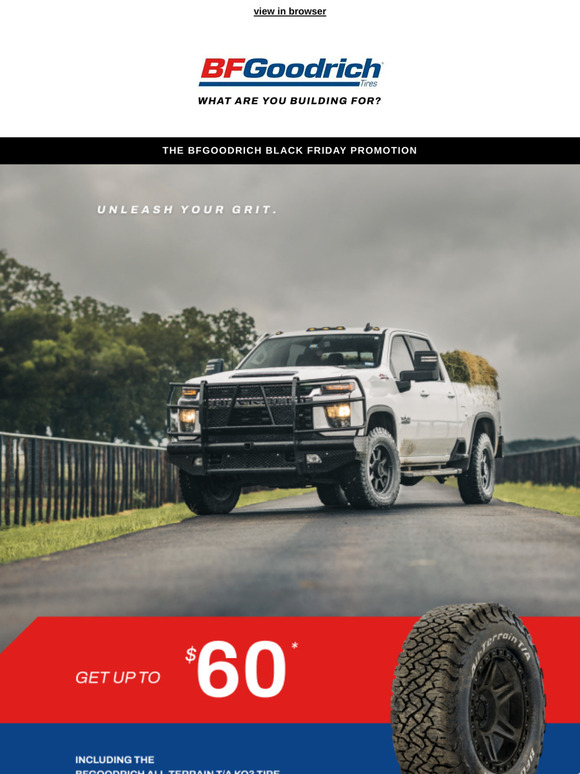 This just in: All-Terrain T/A KO3 tire deals