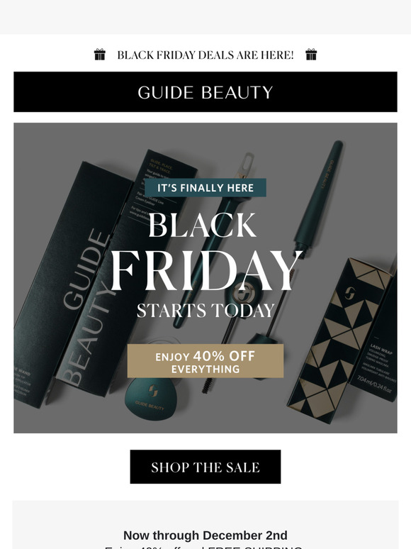 Our Black Friday Sale is Here!