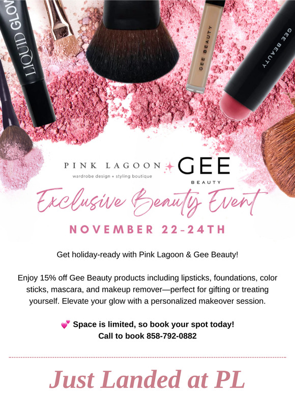 💕 Exclusive beauty event with Gee Beauty