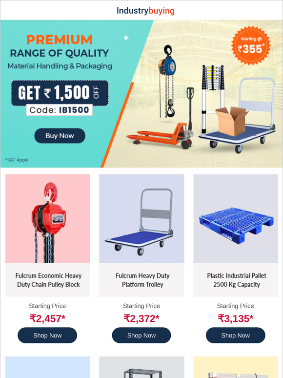 Price Drop on Durable Trolleys