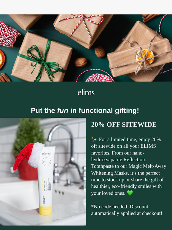 🎉 Holiday Treat: 20% Off Sitewide! 🌟