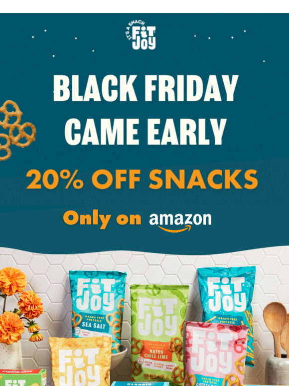 BLACK FRIDAY STARTS NOW