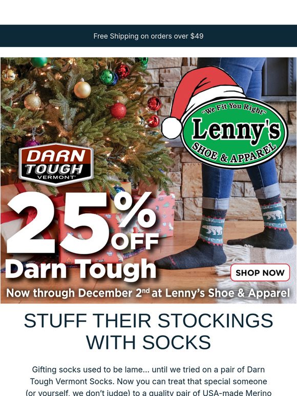 25% Off Darn Tough Socks