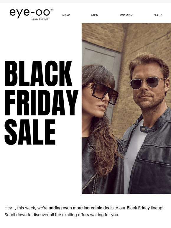 New Black Friday Eyewear Deals Inside!🔥