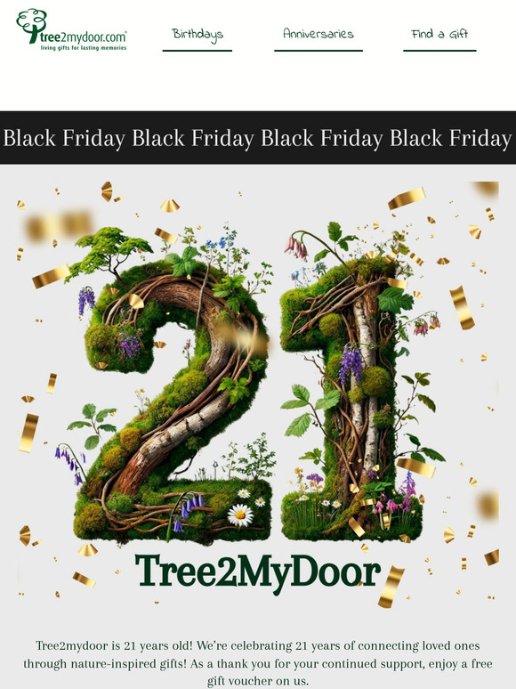 Celebrate 21 Years with a Special Gift Just for You! 🎁