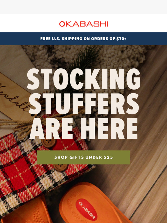 Stocking Stuffers Here 👋