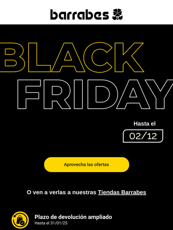 ¡Comienza el Black Friday!