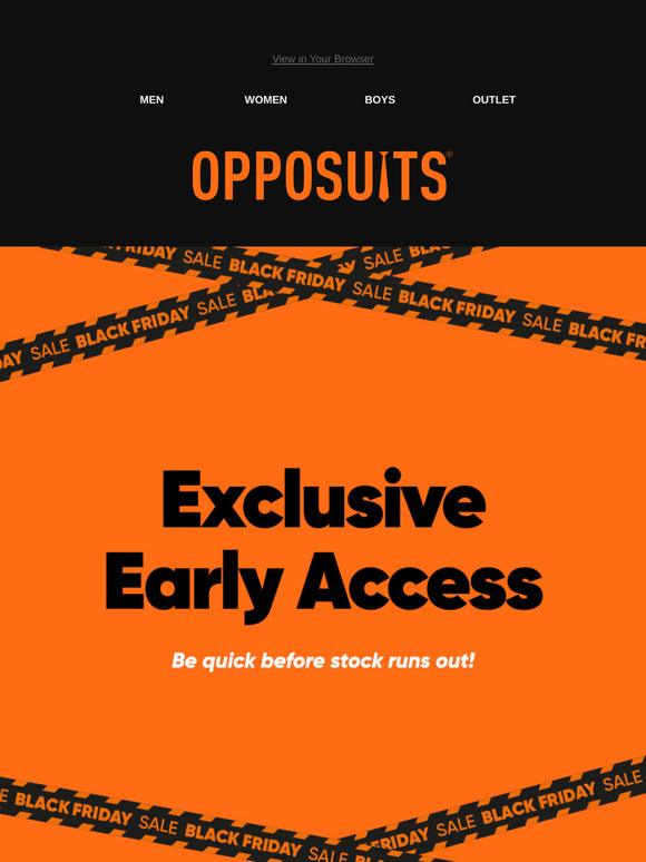 Exclusive Early Access to our Black Friday sale! 💰✨