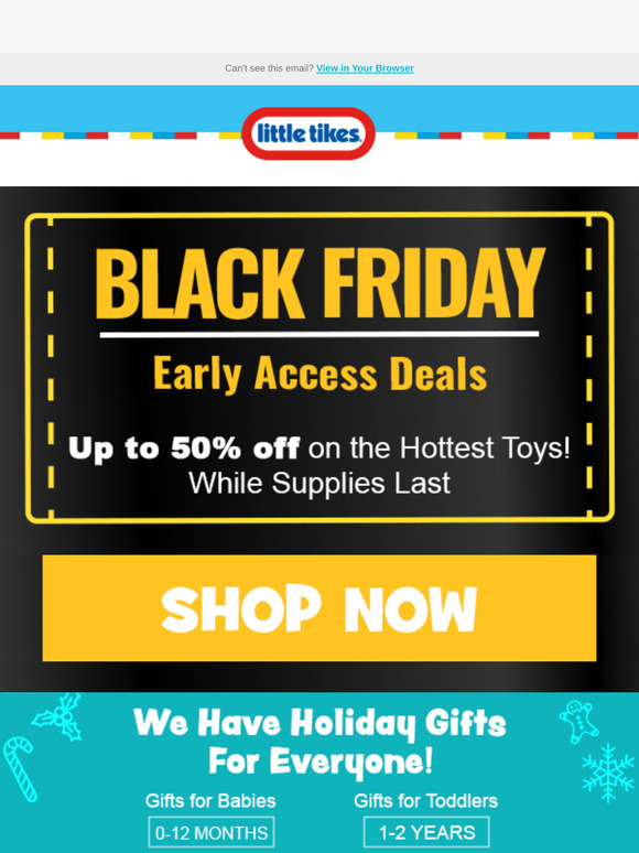 Up to 50% Off: Early Black Friday! 🎁
