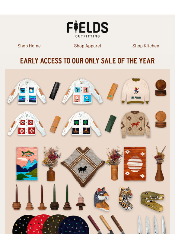 Exclusive Early Access to Our Site Wide Black Friday Sale Starts Now