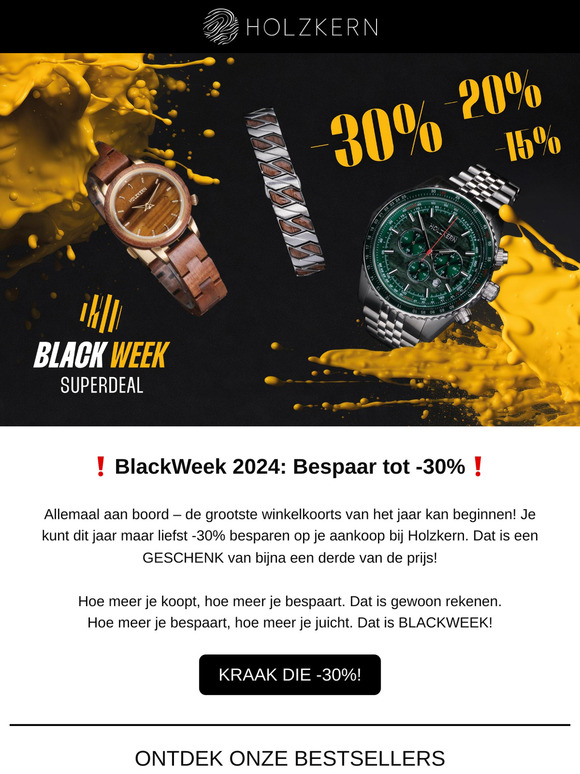 Kraak die -30%: Jouw BlackDeal 2024 🤩