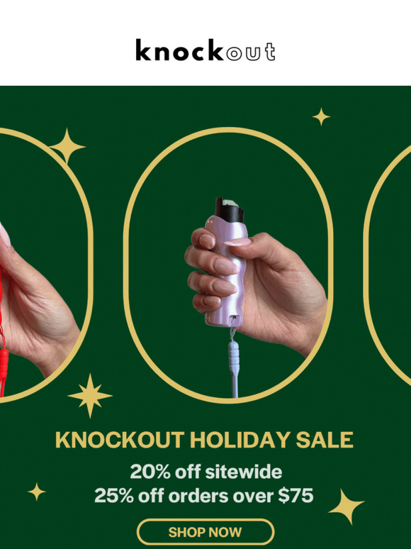 **THE HOLIDAY SALE - 20-25% OFF**