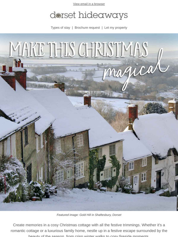 Cosy Christmas cottages 🎄