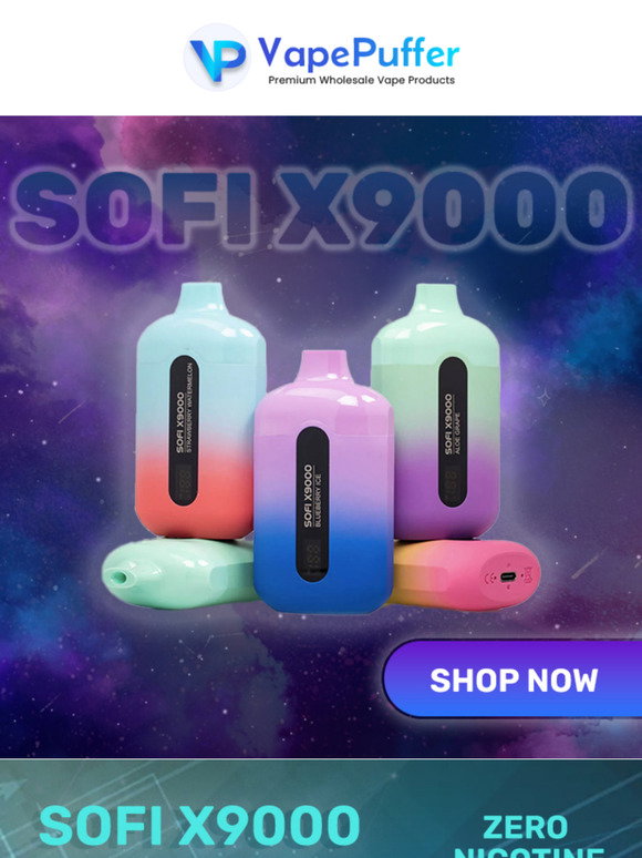 vape puffer Buy Zero Nicotine Vapes Online main image 1