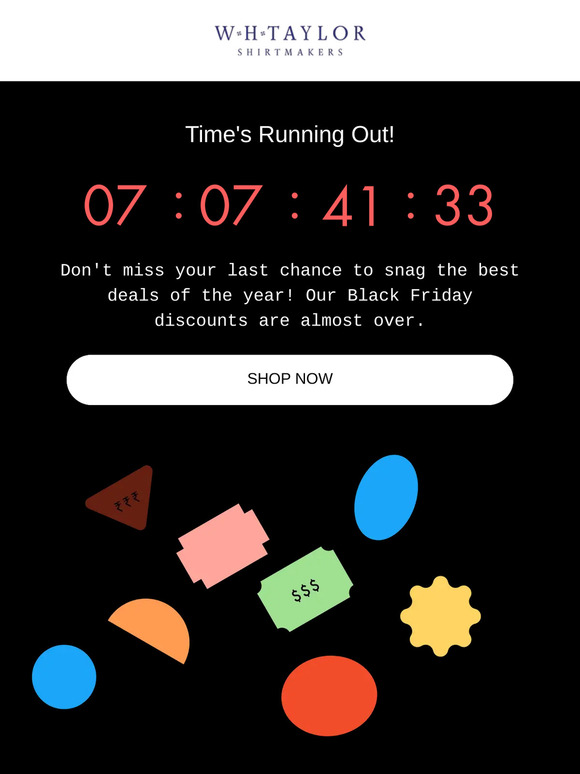Reminder! Bag Your Black Friday Deals