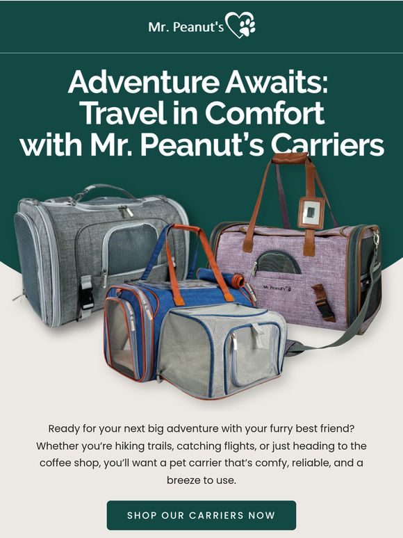 Adventure-Ready: 3 Pet Carriers for Easy, Breezy Travel