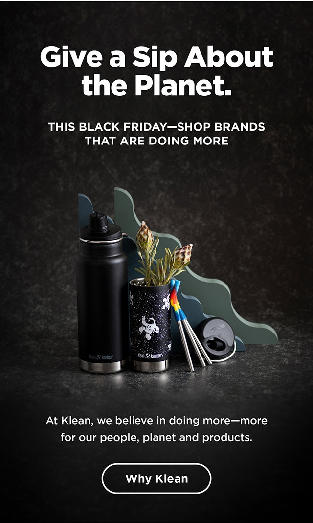 Give a Sip About the Planet.