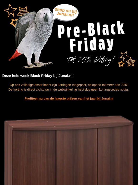 Tot 70% korting op het gehele assortiment!