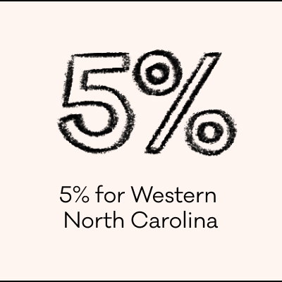 5% for Western North Carolina