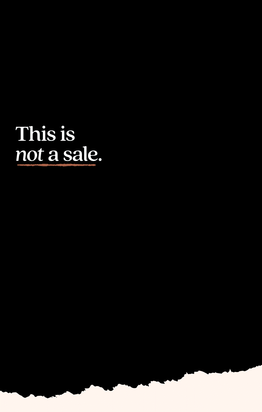 This is not a sale. This is a story. This is community. This is Resiliency. This is for Western North Carolina.