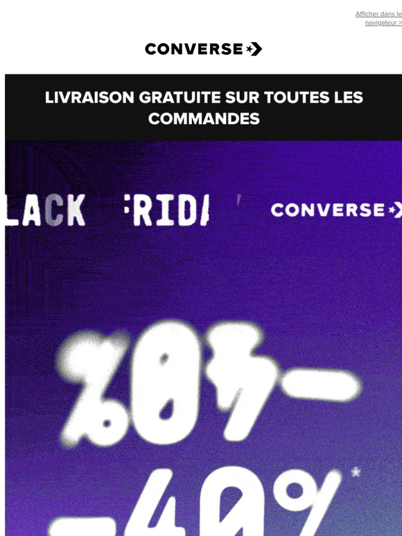 Ce n'est que le début : jusqu'à -40 %*