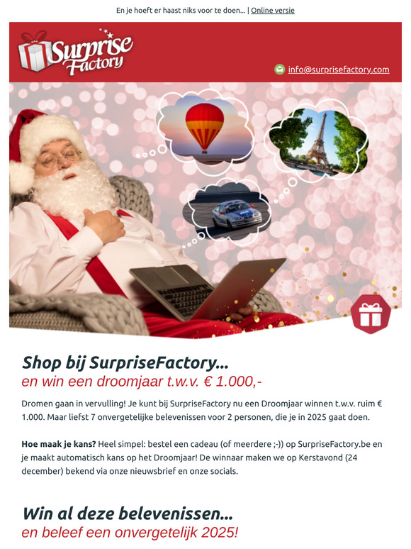 Win een Droomjaar t.w.v. € 1.000,- 🤩