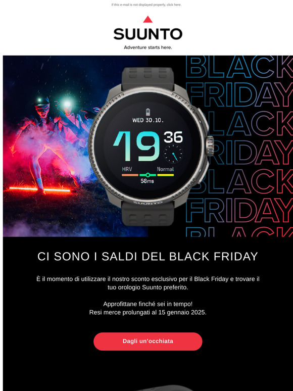 Ci sono i saldi del Black Friday