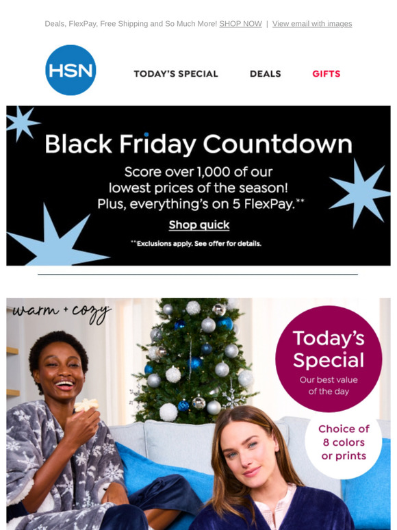 HSN Email Newsletters: Shop Sales, Discounts, and Coupon Codes