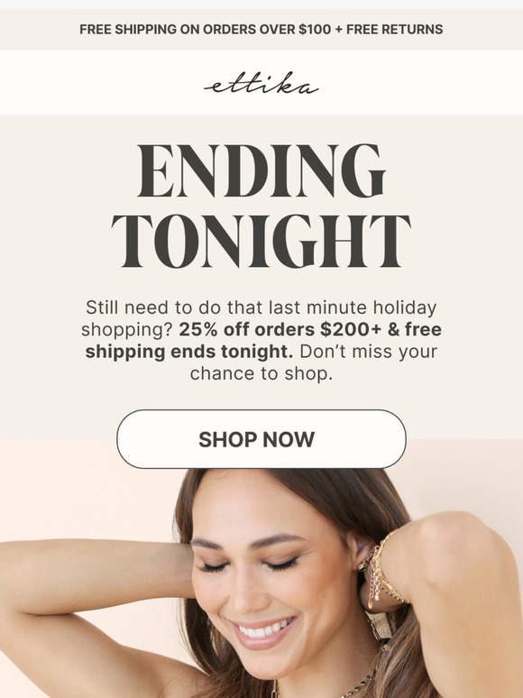 Last Chance: 25% Off Orders $200+ 🚨