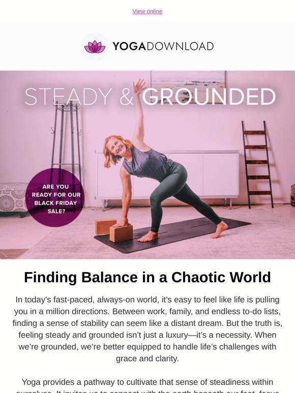 😑 Steady & Grounded | Yoga Adventure in Baja!