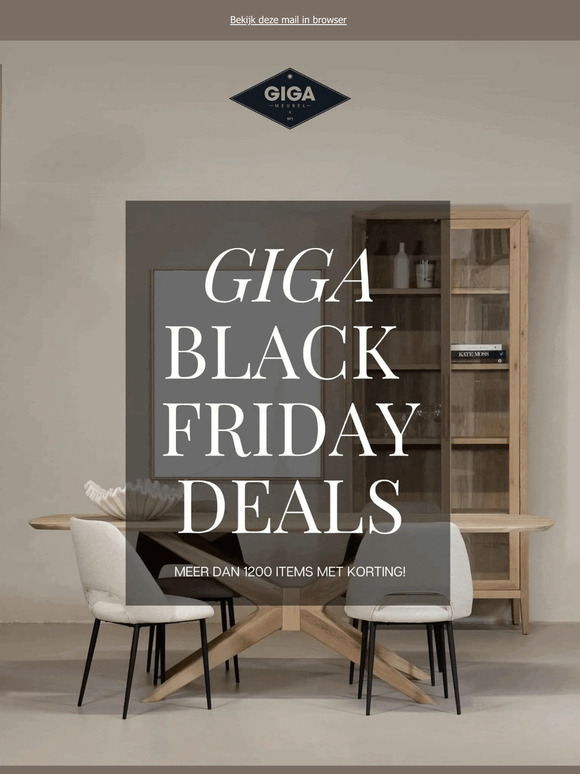 GIGA Black Friday Deals 🖤