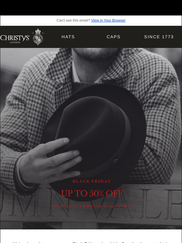 Black Friday - Up To 50% Off!