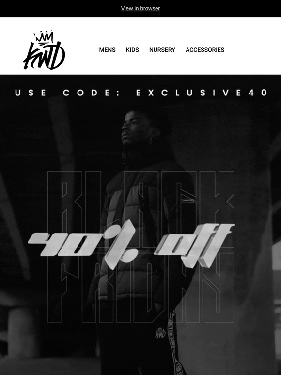 Beat The Rush: Get 40% Off Everything 🔥