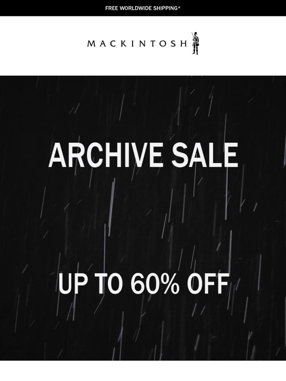 Archive Sale | Early Access
