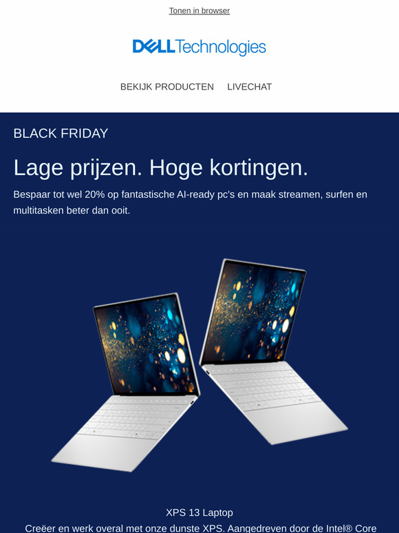 Black Friday-deals zijn nu beschikbaar!