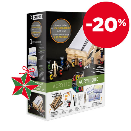 Trousse 24 marqueurs Arts et Illustration