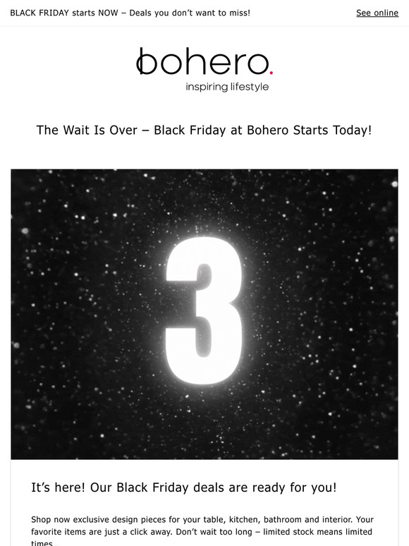 BLACK FRIDAY starts NOW – Deals you don’t want to miss!