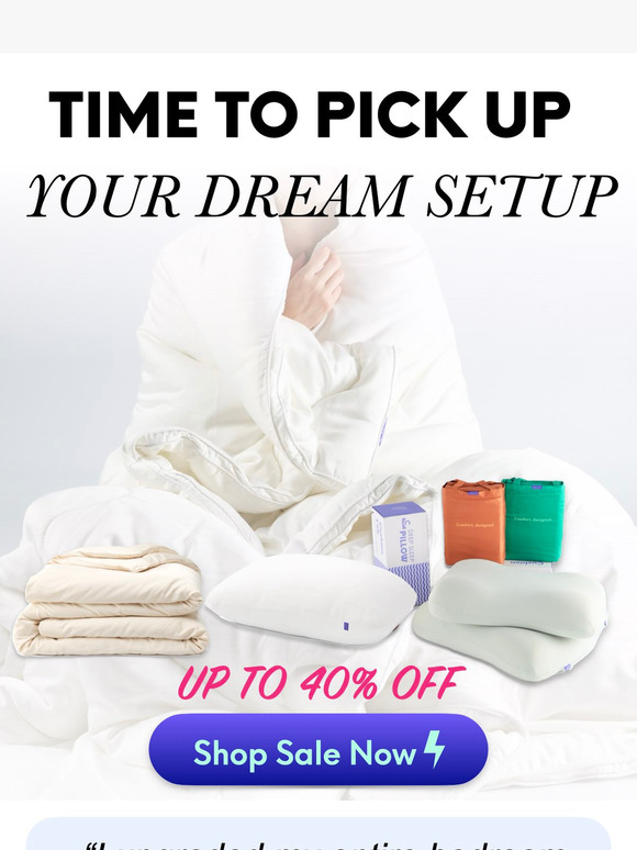It's time for your dream bedroom setup😍