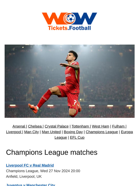 Amazing Liverpool Matches Until the End of 2024