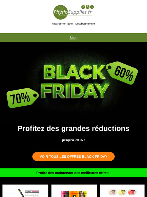Black Friday | Ne le manquez pas ! ⏳️