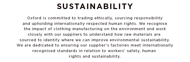 Oxford's sustainability practices