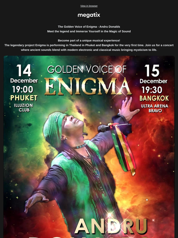 Enigma in Thailand: Bangkok & Phuket – Reserve Your Tickets Today!