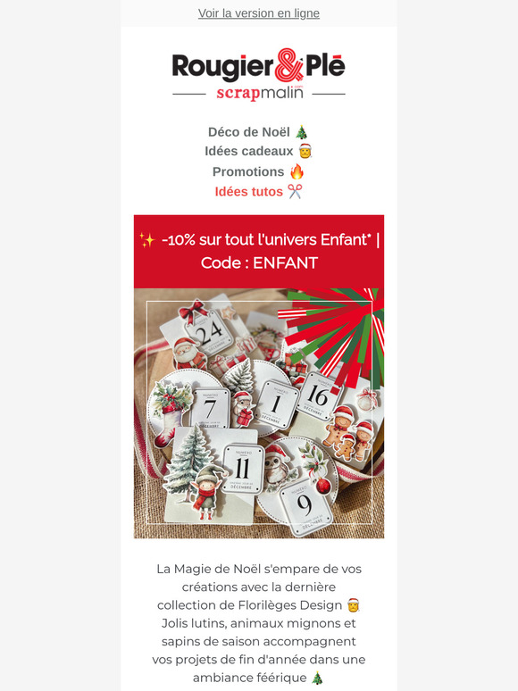 Nouvelle collection Florilèges Design 🎄